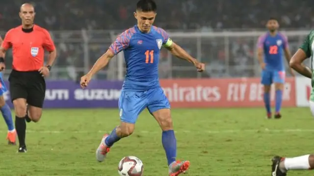 ভারতের হয়ে সবচেয়ে বেশি ম্যাচ খেলেছেন সুনীল