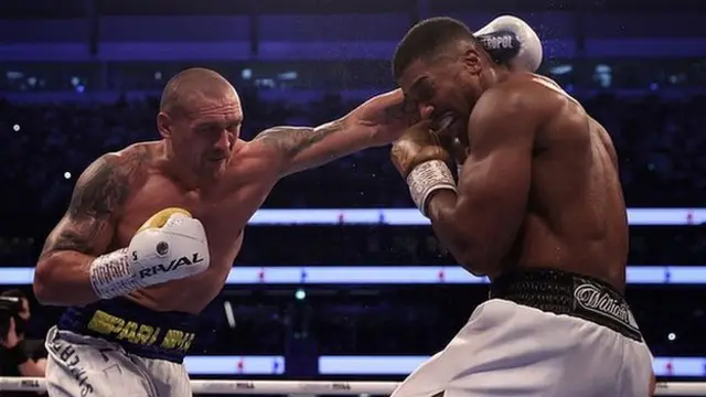 Oleksandr Usyk and Anthony Joshua