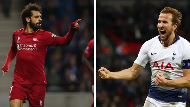 Mohamed Salah ati Harry kane