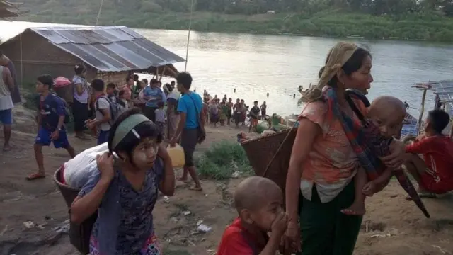 ပလက်ဝ မြို့နယ်ထဲမှာ တိုက်ပွဲတွေ ဖြစ်ပွားခဲ့