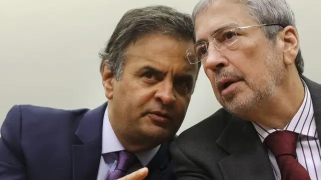 Aécio Neves e Antônio Imbassahy