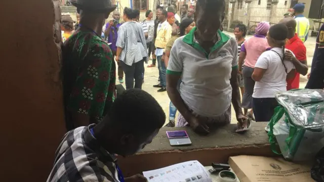 Ola mama dey vote for Rivers State LG elections