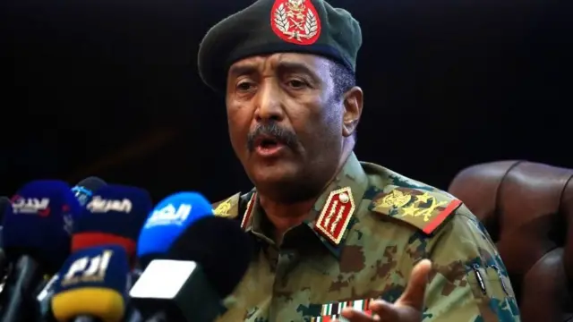 Sudan Egemenlik Konseyi Başkanı General Abdulfettah el-Burhan