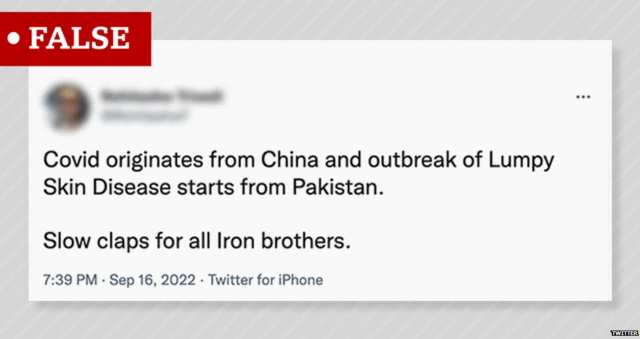 ਲੰਪੀ ਬਿਮਾਰੀ ਦੇ ਮੂਲ ਬਾਰੇ ਝੂਠਾ ਦਾਅਵਾ; ਅਸਲ ਵਿੱਚ, ਬਿਮਾਰੀ ਪਹਿਲੀ ਵਾਰ 1929 ਵਿੱਚ ਜ਼ੈਂਬੀਆ ਵਿੱਚ ਪੈਦਾ ਹੋਈ ਸੀ