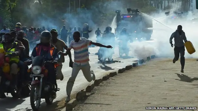 Election fight-fight