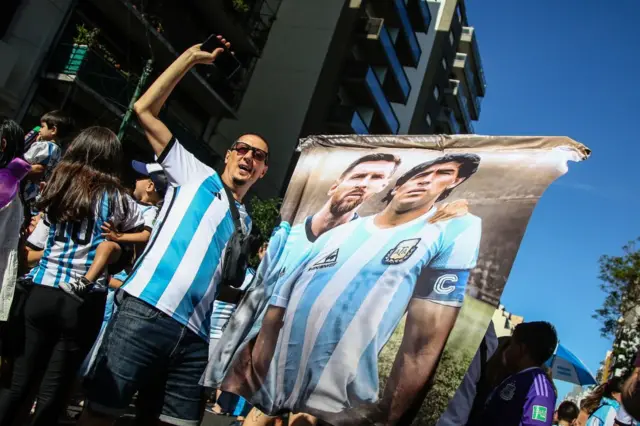 Fans Argentina