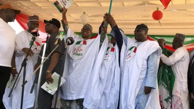 Atiku, Obi, Secondus, Saraki na Melaye
