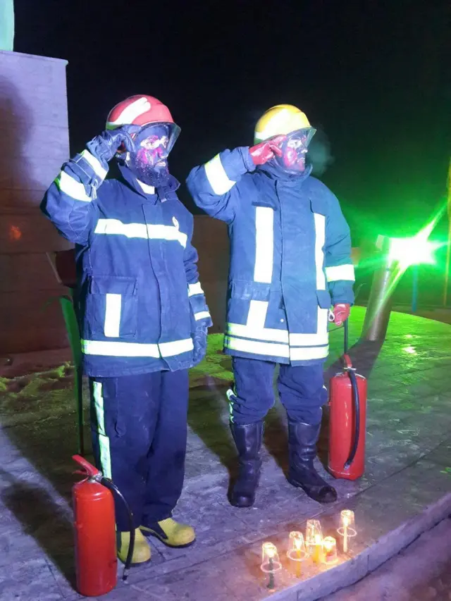 همدردی با جان‌باختگان آتش‌نشان