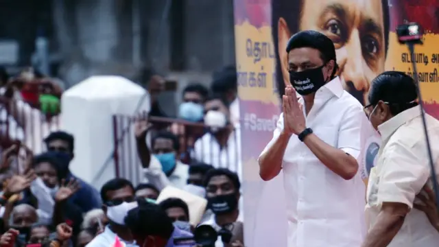 மு க ஸ்டாலின், திமுக தலைவர்