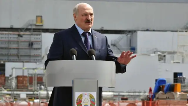 Лукашенко в 2017 году в годовщину аварии на Чернобыльской АЭС