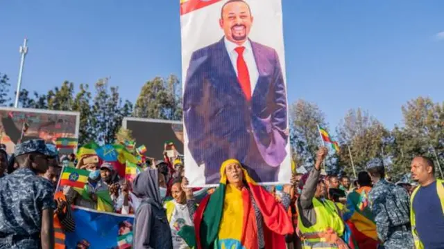 Abiy Ahmed don vow to lead di war from the front
