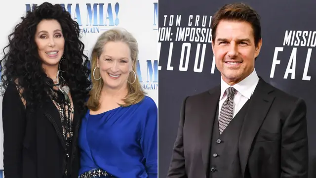 Шер, Мэрил Стрип и Том Круз