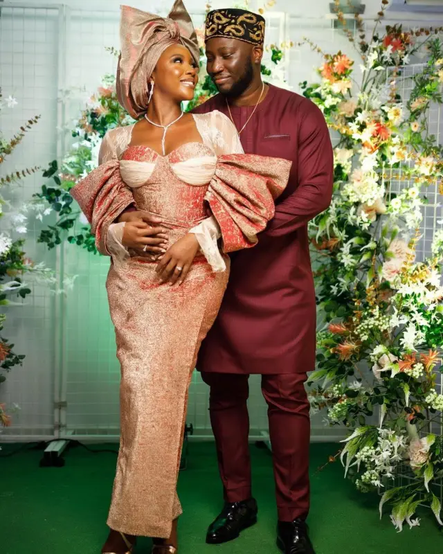 Inidima Okojie tie di knot