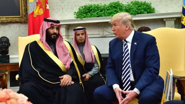 ترامپ و محمد بن سلمان