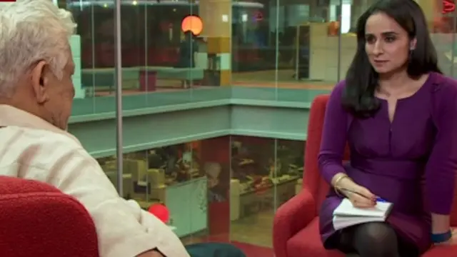 बीबीसी स्टुडियो में ओम पुरी