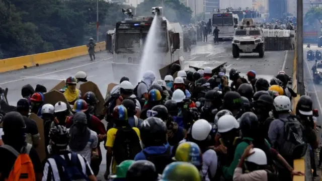 represion de una protesta