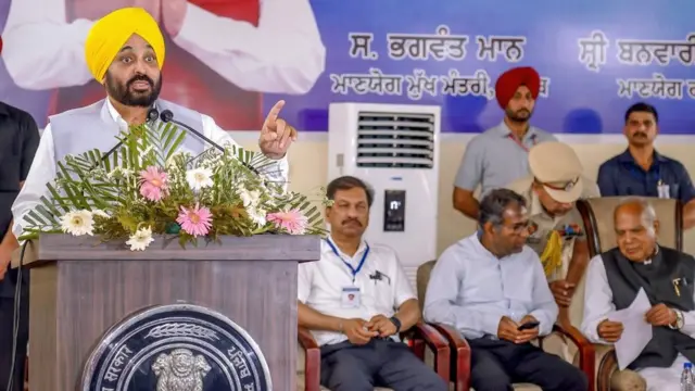 ਪੰਜਾਬ ਦੇ ਮੁੱਖ ਮੰਤਰੀ ਭਗਵੰਤ ਮਾਨ