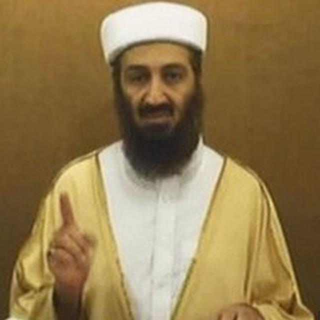 Osama bin Laden, líder da Al-Qaeda
