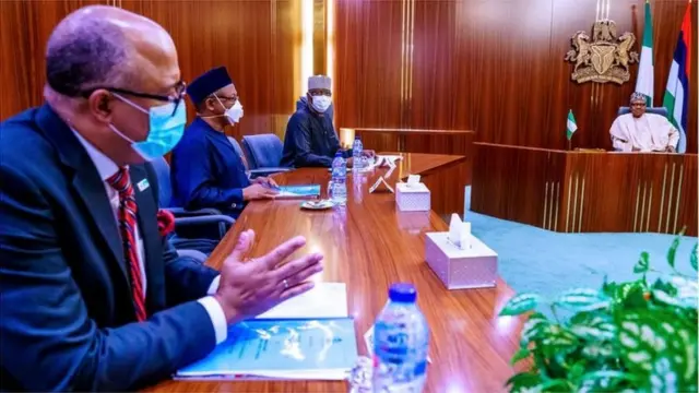 Aworan aarẹ Buhari