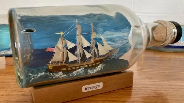注目の福袋！ （A 版画 Bottle a in Ship リチャードスペンサー Ship A In 版画