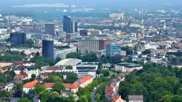 La ciudad de Duelmen se encuentra próxima de Dortmund (foto), en el oeste de Alemania.