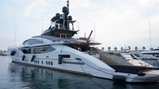 俄羅斯在意大利港口的遊輪被扣押