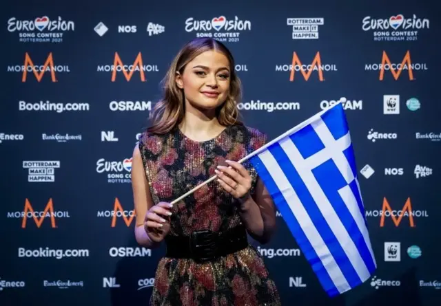 Yunanistan'ı temsil eden 18 yaşındaki Stefania Liberakakis