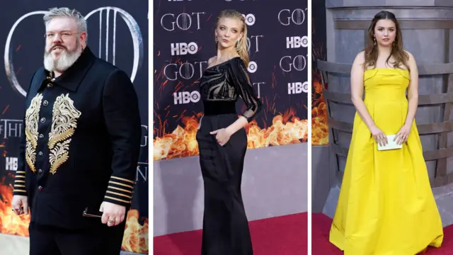 Game of Thrones stars step out for final season premiere