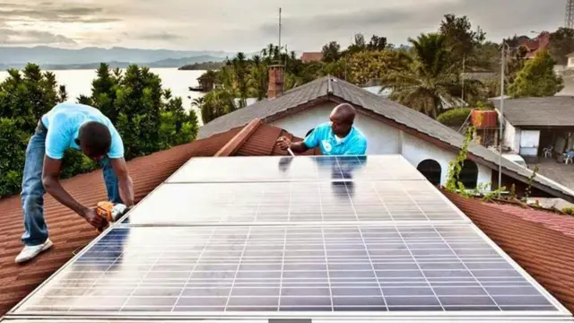 رواندا موطن لفكرة رائدة في مجال استخدام الطاقة الشمسية
