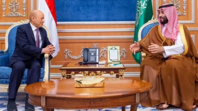 محمد بن سلمان ورشاد العليمي