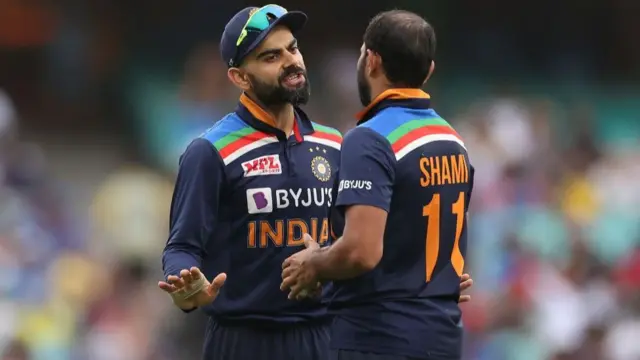 શમીના પ્રદર્શન અને ધર્મને જોડતી ટિપ્પણીઓ મામલે વિરાટ કોહલી આવ્યા હતા તેમના સમર્થનમાં