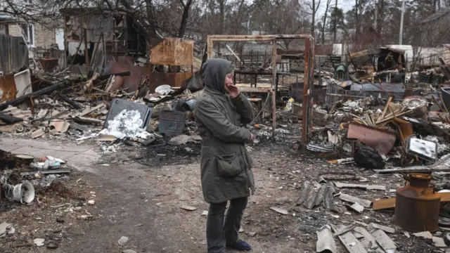 Bucha vào ngày 5 tháng 4 năm 2022