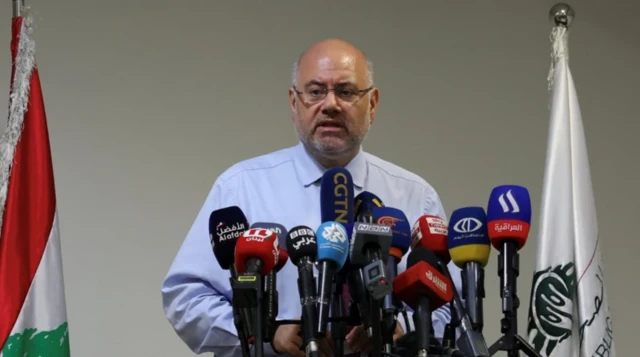 ਲੇਬਨਾਨ ਦੇ ਸਿਹਤ ਮੰਤਰੀ ਫਿਰਾਸ ਅਬੈਦ 