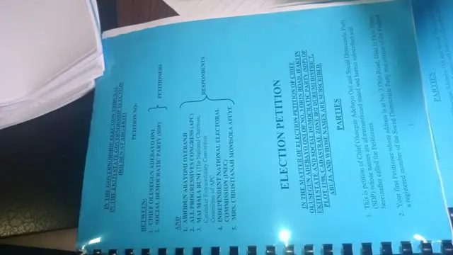 Iwe ẹhonu ti Segun Oni kọ