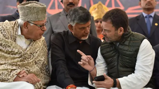 ఫరూఖ్, చంద్రబాబు, రాహుల్ గాంధీ