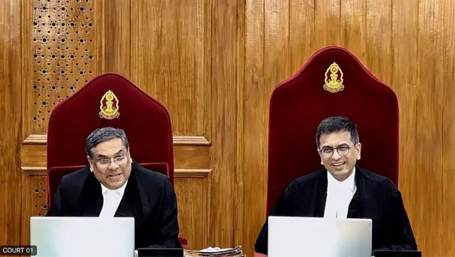 ਜਸਟਿਸ ਸੰਜੀਵ ਖੰਨਾ ਅਤੇ ਸੀਜੇਆਈ ਜਸਟਿਸ ਡੀਵਾਈ ਚੰਦਰਚੂੜ 