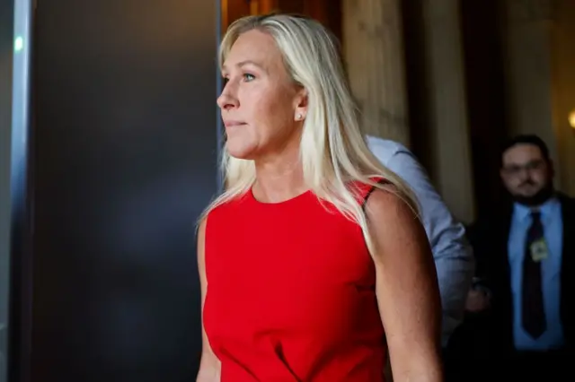 共和党のマージョリー・テイラー・グリーン下院議員（ジョージア州選出）