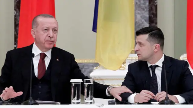 اردوغان و زلنسکی، عکس مربوط به دیدار سال ۲۰۲۰