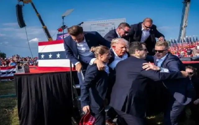 امریکہ، سیکرٹ سروس، ٹرمپ