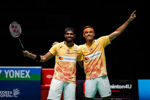 સાત્વિક સિરાજ અને ચિરાગ શેટ્ટી