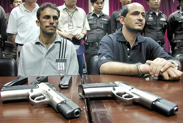 बैंकॉक में छोटा राजन पर हमले के आरोप थाई पुलिस की ओर से हिरासत में लिए गए लोग 