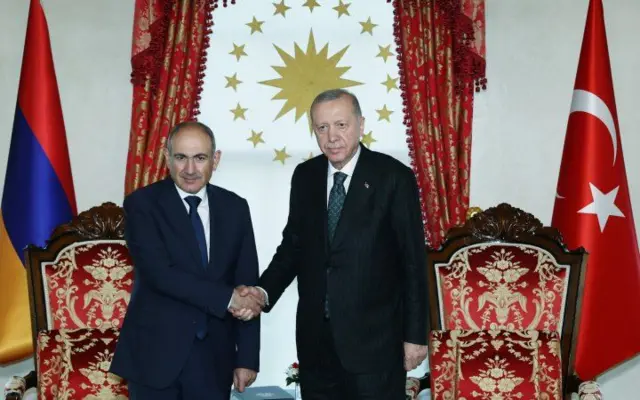 Ердоган та Пашинян у Стамбулі