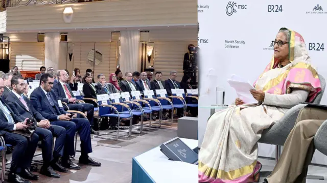 জার্মানির মিউনিখে বাংলাদেশের প্রধানমন্ত্রী