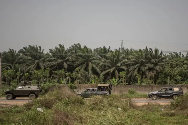 Jami'an tsaron Najeriya a yankin gabashin ƙasar domin tabbatar da tsaro