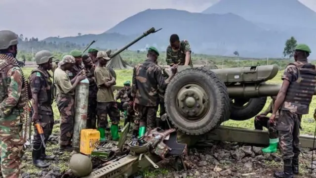 Ingabo za leta ya DR Congo ziri kugenzura imbunda irasa za muzinga