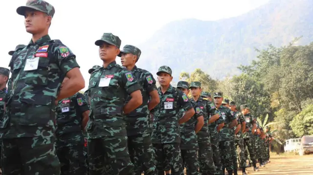 KNU/KNLA, Myanmar Military