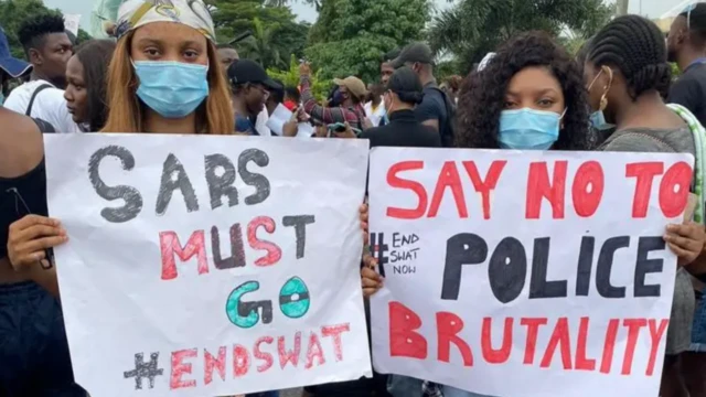 Aworan awọn oluwọde EndSARS