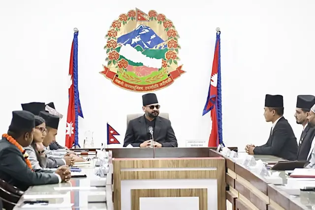 बालेन शाहको नेतृत्वको मन्त्रिपरिषद्‌को पहिलो बैठक