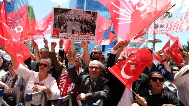 CHP Genel Merkez önü