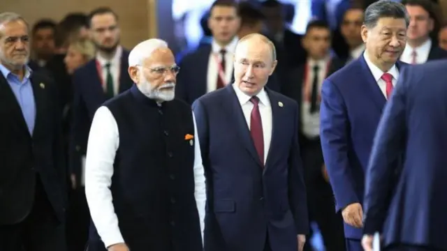 નરેન્દ્ર મોદી, પુતીન, બીબીસી, ગુજરાતી